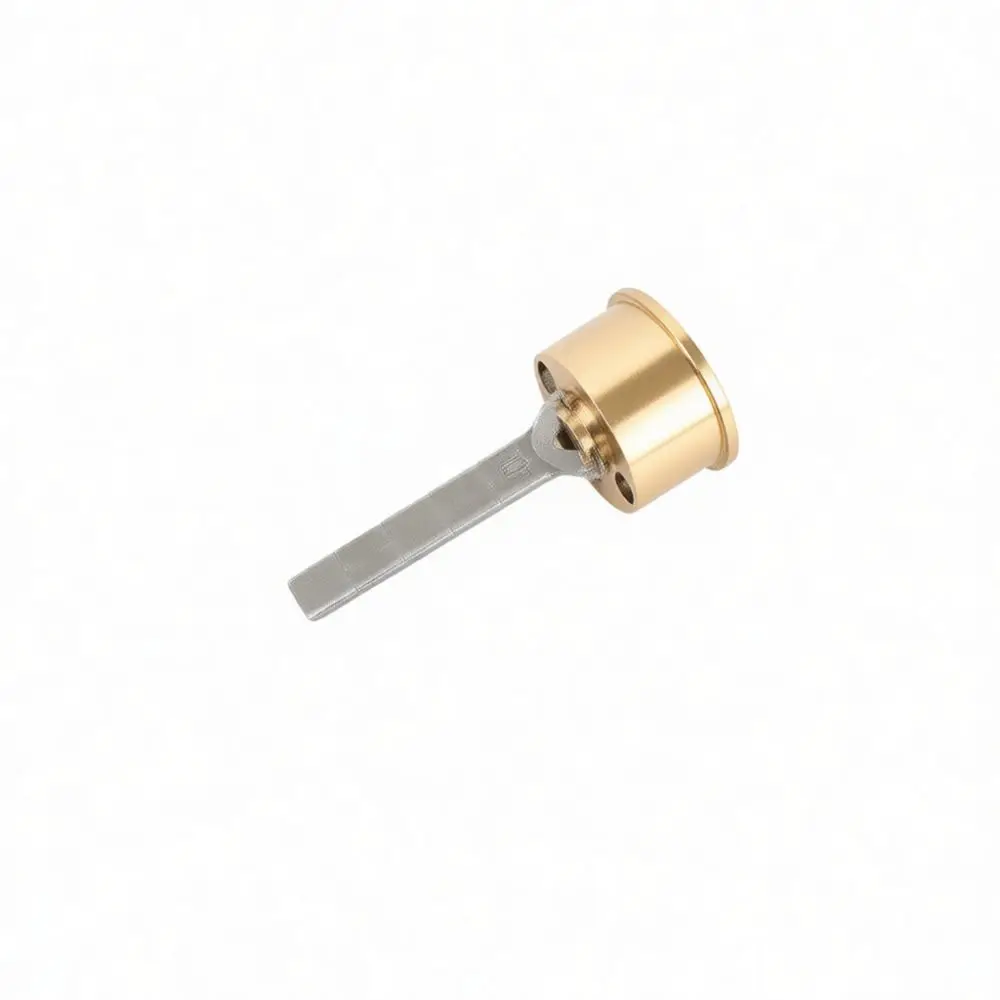 High Security External Door Lock Pure Copper Core Durable Retro Hardware For Residential Wood Iron Gate Replacement