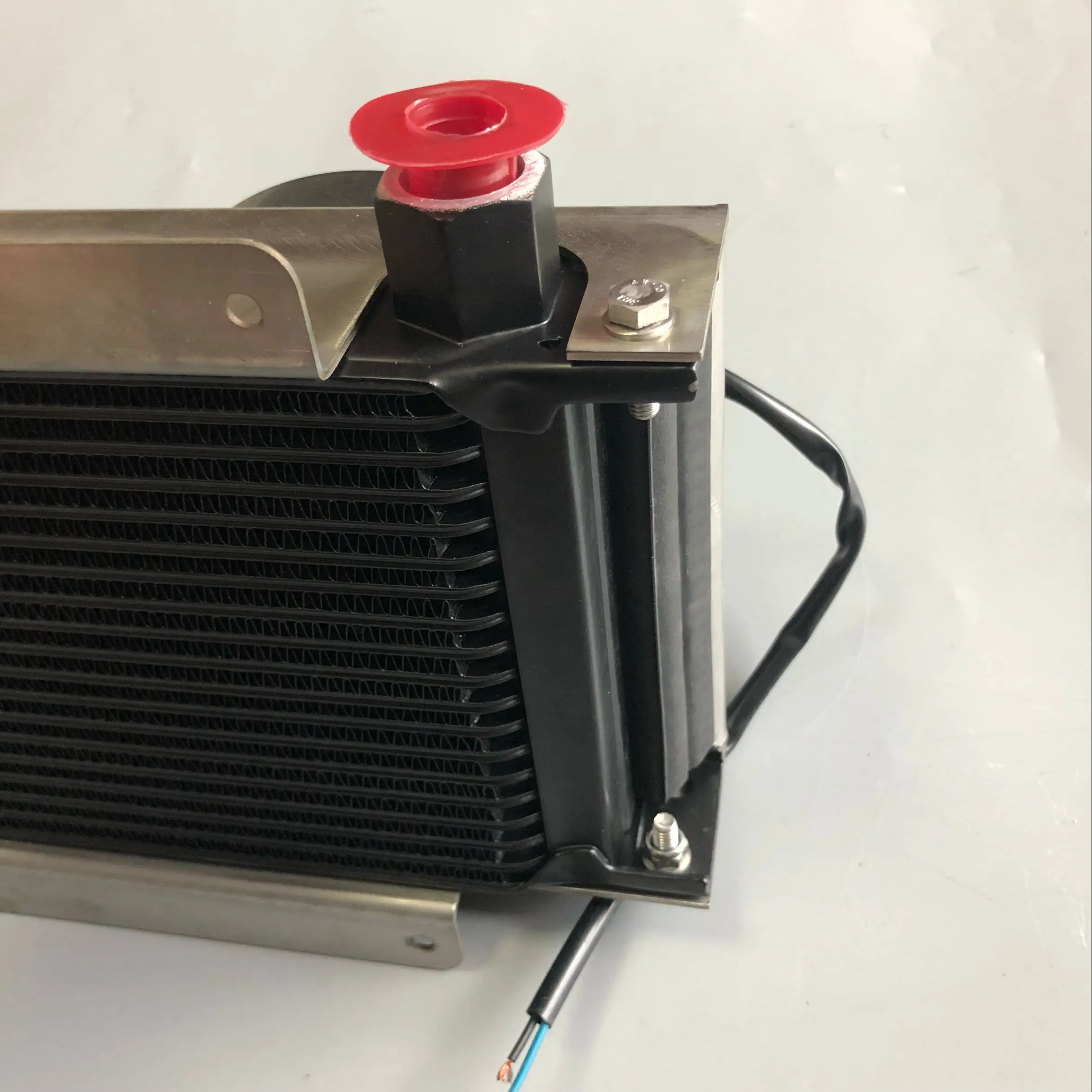 High Performance 19 Rows Aluminum Oil Cooler with Fan