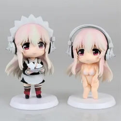 10cm SUPERSONICO Action Figures kawaiii Bikini Girls Figure Model PVC Collectibles Toys Ornaments Room Decor Gift