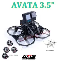 Axisflying AVATA 3.5 Upgrade Frame Kit With C157 V2 Motor HQ Prop T2.9X2.5X5 Perfect Set To Upgrade Original DJI AVATA