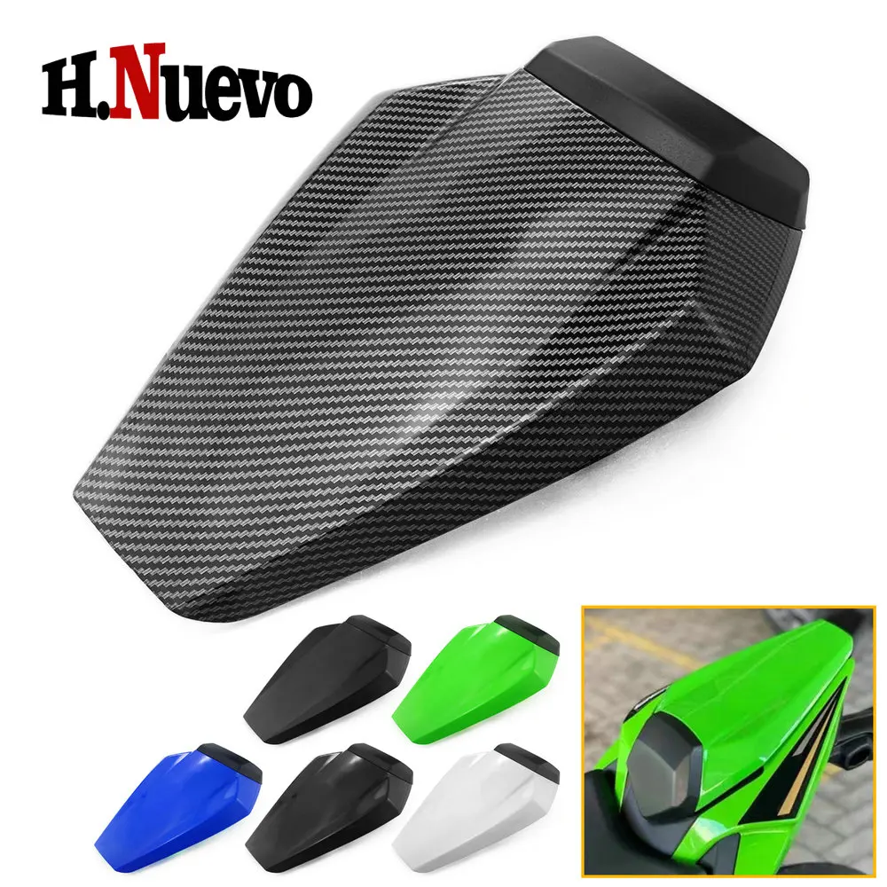 For KAWASAKI Ninja ZX10R ZX 10R 2016-2020 2021 2022 2023 2024 Green Motorcycle Pillion Rear Seat Cover Cowl Solo Seat Fairing