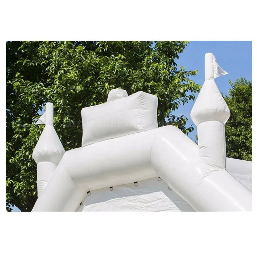 White Wedding Inflatable Bouncy Castle Bounce House Jumper New Model 4m/5m Inflatables Jumping Castles Bouncer