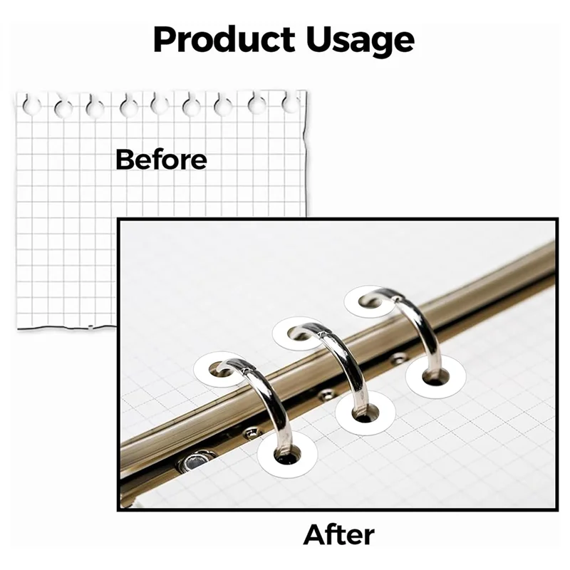 홀 펀치 보강 스티커 종이 구멍 보강 구멍 보강 스티커