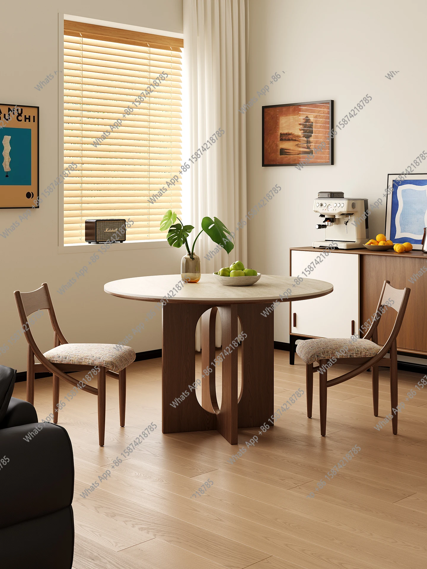 

Delifeng шиферный круглый стол из массива дерева травертин из массива дерева круглый 1 м небольшой круглый стол из ясеня рисовый стол в средневековом стиле