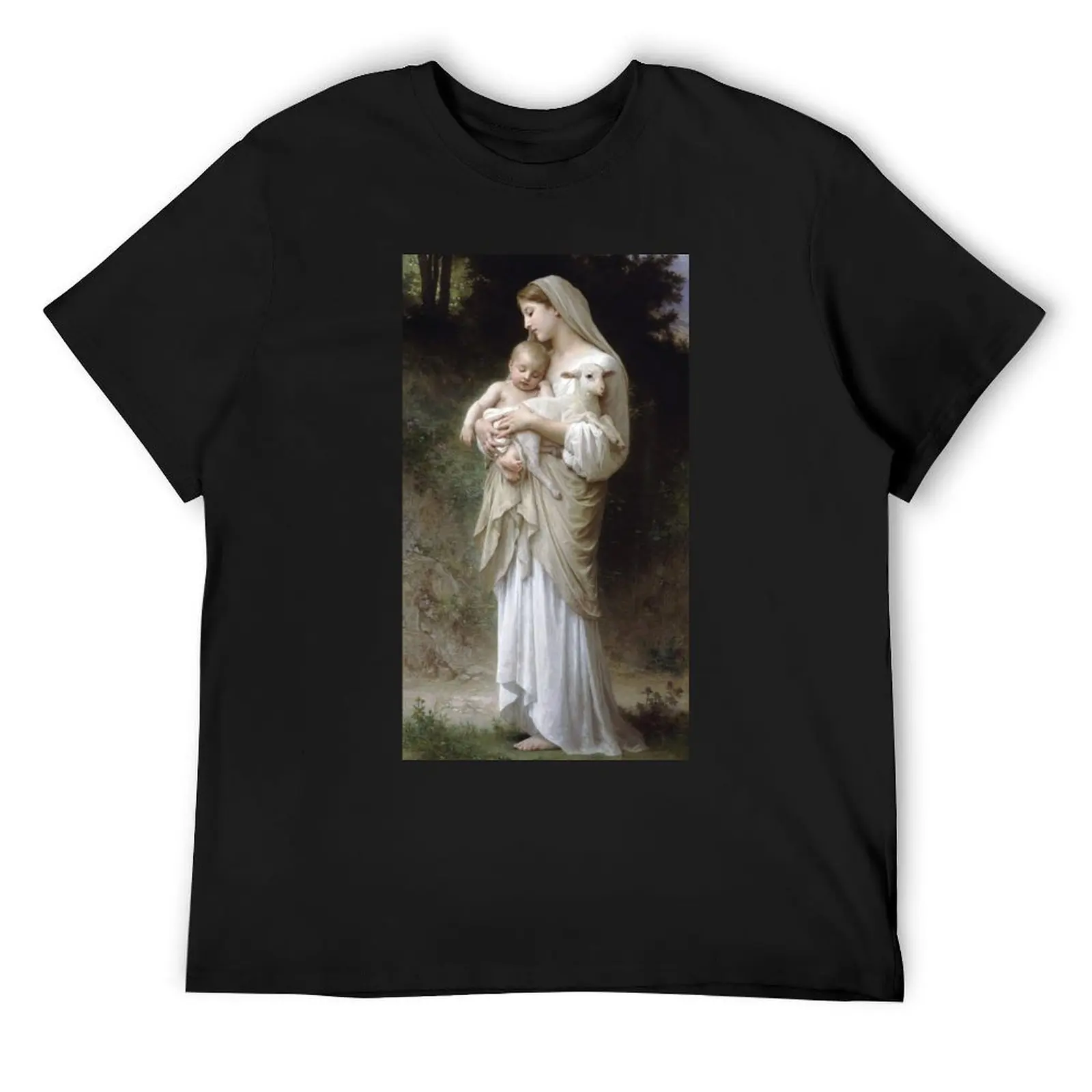 Innocence by William Bouguereau T-Shirt summer top graphic tee shirt oversized t shirt men