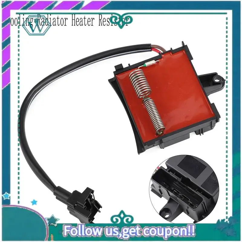 AA92-Resistor Pemanas Modul Relai Kipas Tunggal Radiator Pendingin untuk Opel Vectra C 2002-2008 1379151 09202805 871470D 086621059