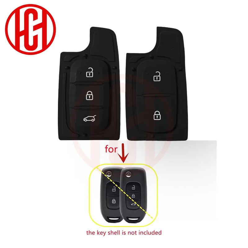 2/3 Buttons Folding Smart Remote Car Key Shell Case For Renault Megane III Dacia Duster Kadjar Captur Symbol