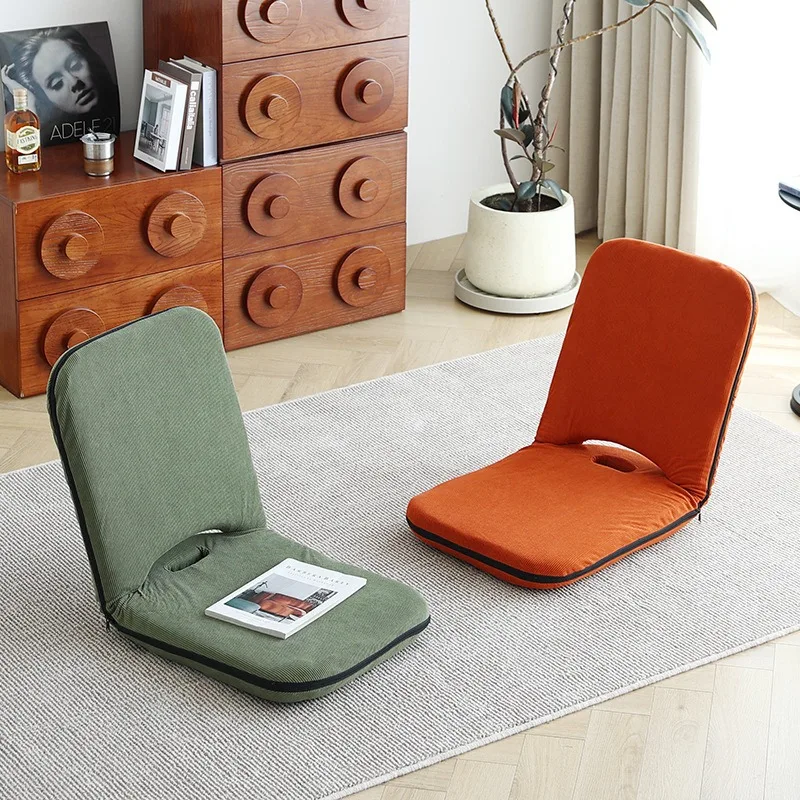 Japanese Tatami Seat, Bedroom Bed Back Chair, Bay Window Lazy Sofa Legless Chair Casual Folding Lie down