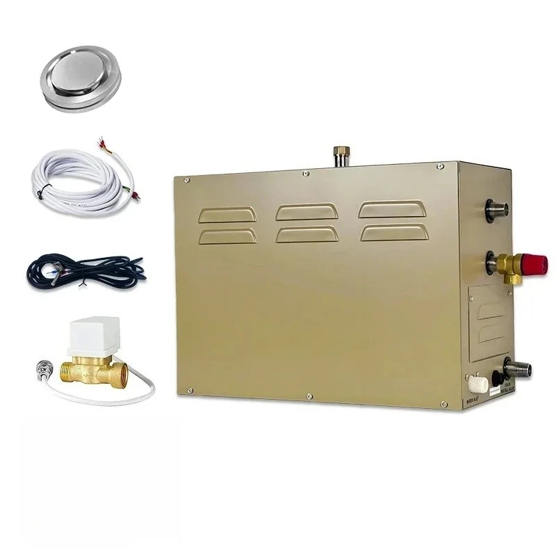 Bath wet steam electromechanical heating sauna generator