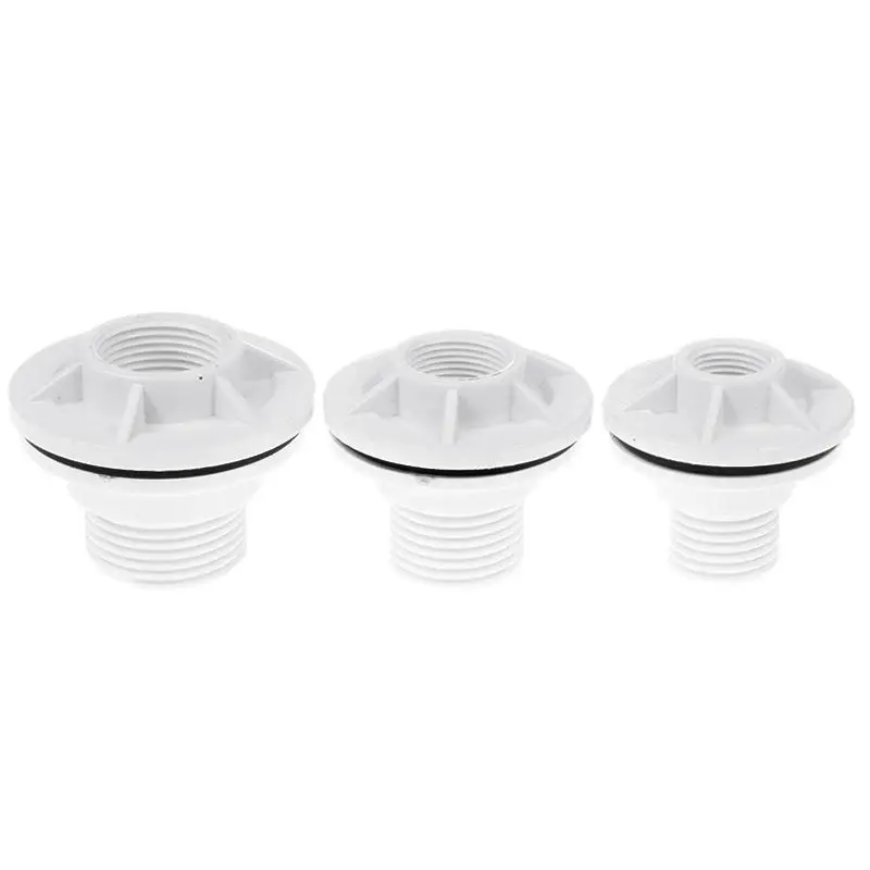 1 قطعة 1/2 ، 3/4 ، 1 بوصة بولي كلوريد الفينيل مزدوجة أنثى الموضوع خزان المياه المفاصل حديقة الري اكسسوارات خزان الأسماك موصل