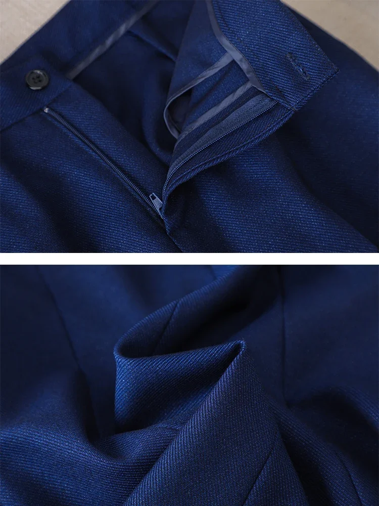 جودة الخريف الشتاء السيدات بدل رجالي المرأة الأزرق القهوة السوداء الإناث ملابس العمل سترة السترة وبنطلون رسمي 2 قطعة مجموعة