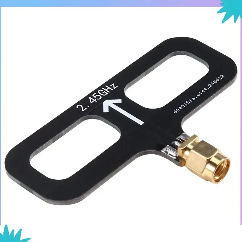 ABZW 2,4 GHz Antena o zwiększonej zasięgu Antena kierunkowa Antena ELRS o wysokim wzmocnieniu Antena głowicowa wysokiej częstotliwości Antena kierunkowa A