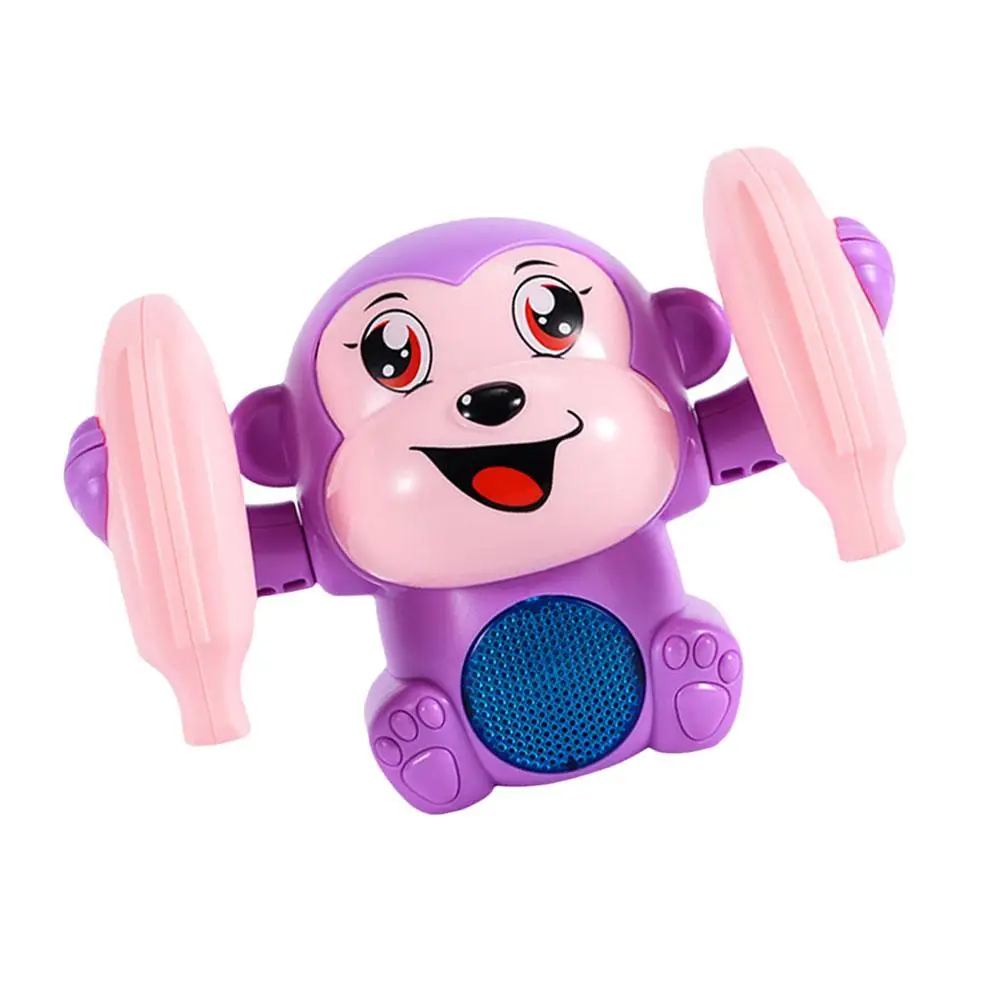 

Sound Light Toy Electric Tumbling Purple Child Educational Kids Toys Safe Fun Birthday Gift Playthings