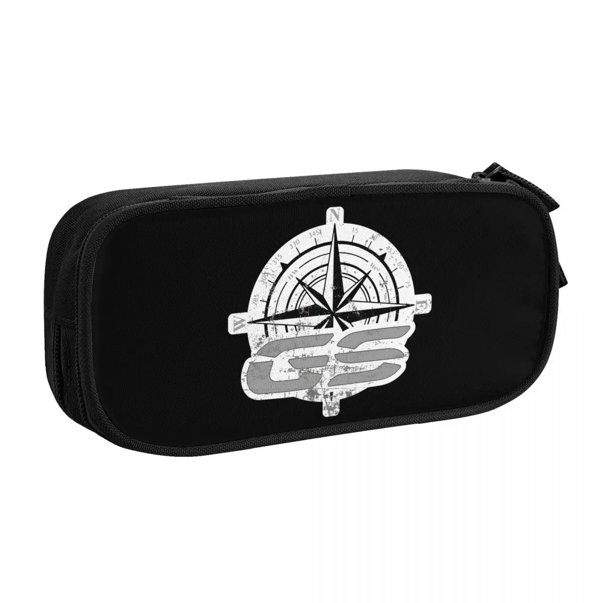 Custom GS Motorcycle Adventure Pencil Case for Boys Gilrs Big Capacity Pen Box Bag School Accessories