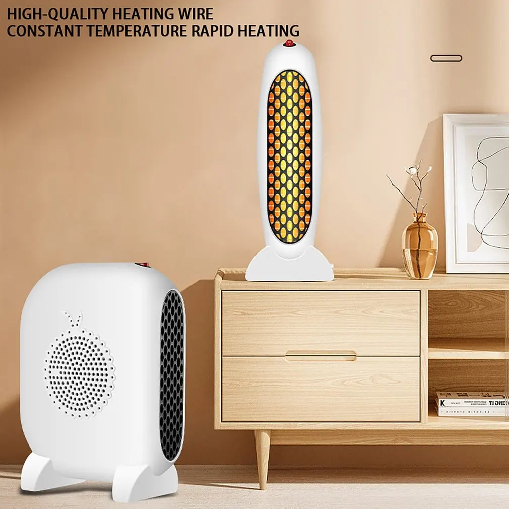Heater Fast Heating Compact Portable Anti-scald Thermostat Control Overheat Protection Low Noise Fireproof Heater