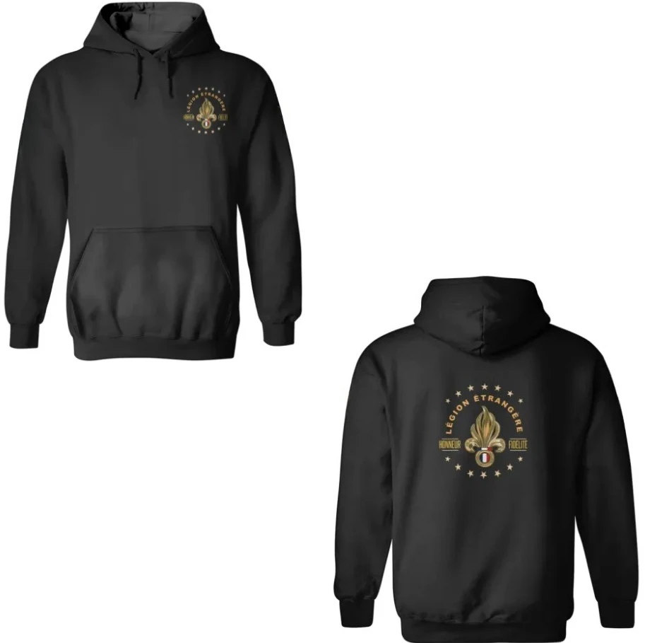 

French Military Army Etrangere Troop Men Hoodies Sweatshirts
