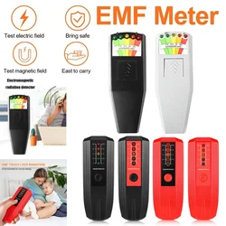 K2 EMF Meter 5-LED Indicator Gauss Meter LCD Digital Electromagnetic Field Radiation Tester Portable  Ghost Hunting Detector