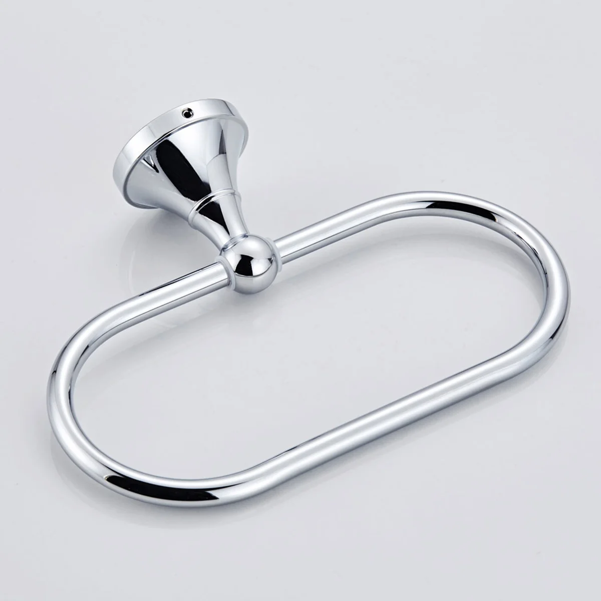 

Elegant Towel Ring Wall Mounted Easy Install No Instructions Needed Abrasion Proof Material Home