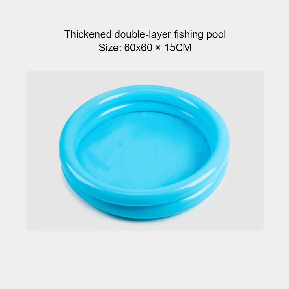 60cm Round Inflatable Baby Toddlers Swimming Pool Summer Kids Water Toys Inflatable Bath Tub Portable Outdoor Paddling Pool Toys