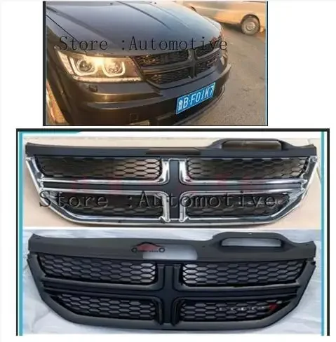 For Dodge Journey 2009-2016 10 11 12 13 14 15 Black Front Grill Bumper Radiator Upper Grille