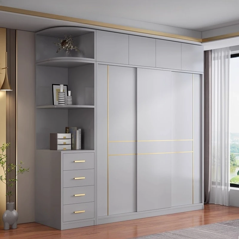 

Apartment Kid Wardrobe Luxury Storage Layered White Living Room Wardrobe Closet System Armario Armable De Ropa Furniture Bedroom