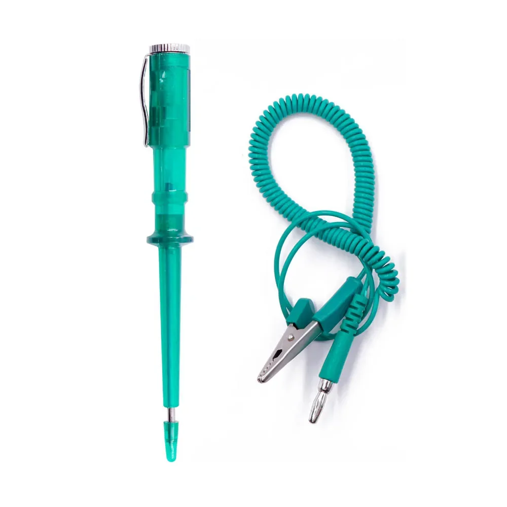 DC 6-24V Light System Test Probe Lamp Auto Car Light Circuit Tester Lamp Voltage Test Pen Detector Copper