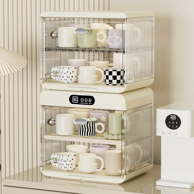 Water Cup Sterilization Cabinet Household Small Cup Feeding Bottle Drying Coffee Glass Cup Holder