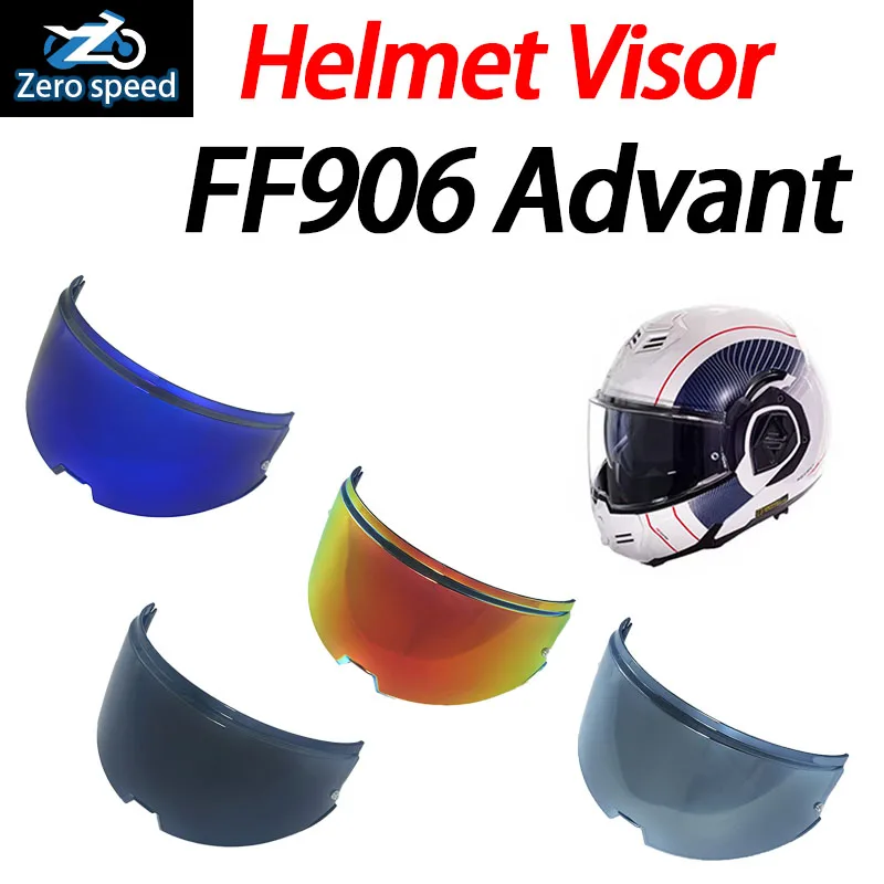

FF906 Visor for FF906 Advant Face Shield Helmet Replacement Lens Durable Viseira Capacete Moto Anti Scratch Windproof UV Cut