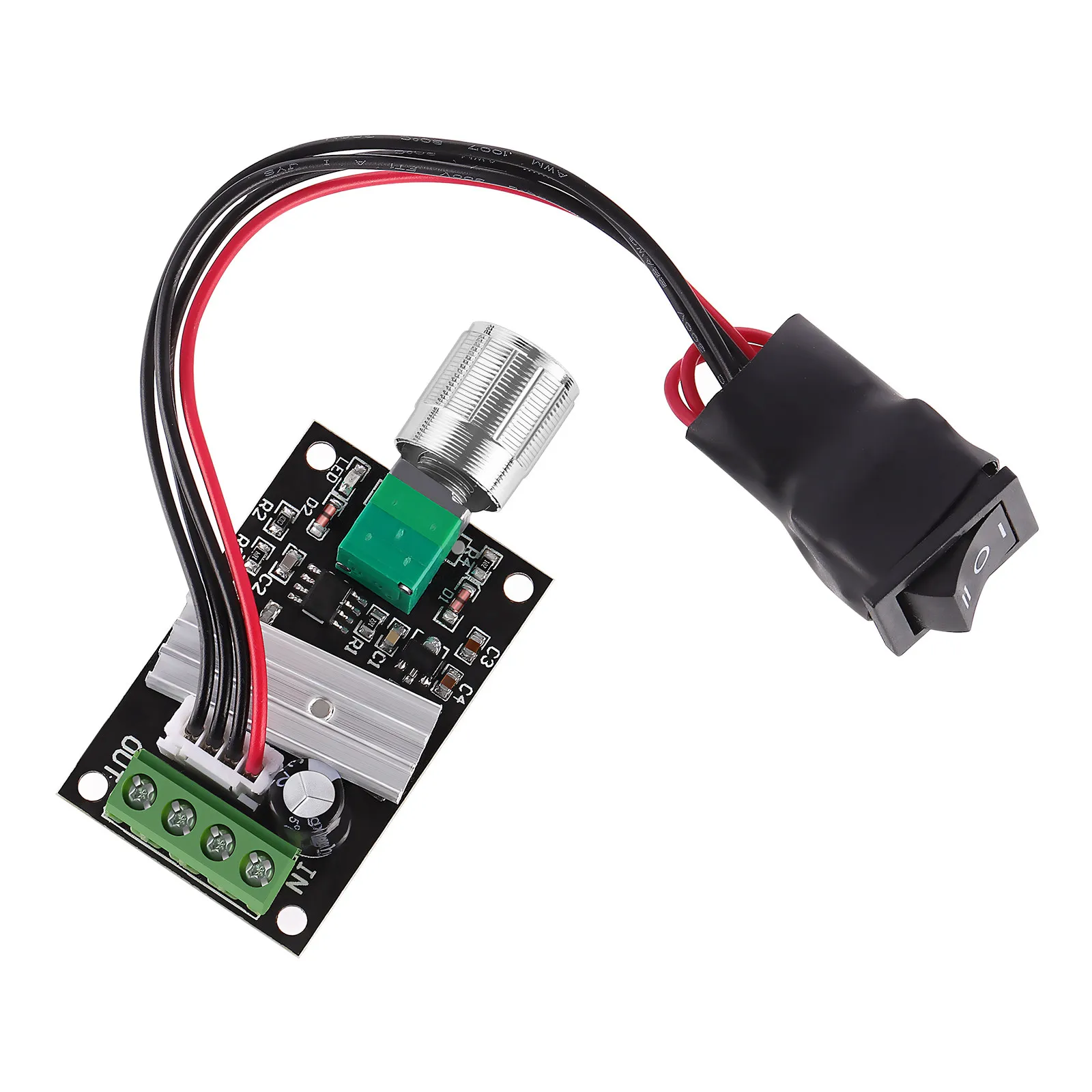 Brush Dc Motor Controller Mini Dc Motor Speed Controller Module For Makers 1203Bb Pwm Reversible 6V 12V