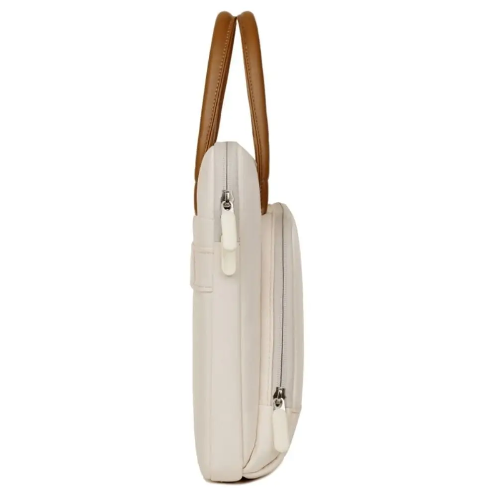 

New 14-16inch Laptop Handbag Large Capacity Solid Color Tablet Sleeve Case Shockproof Multifunctional Notebook Cover Travel