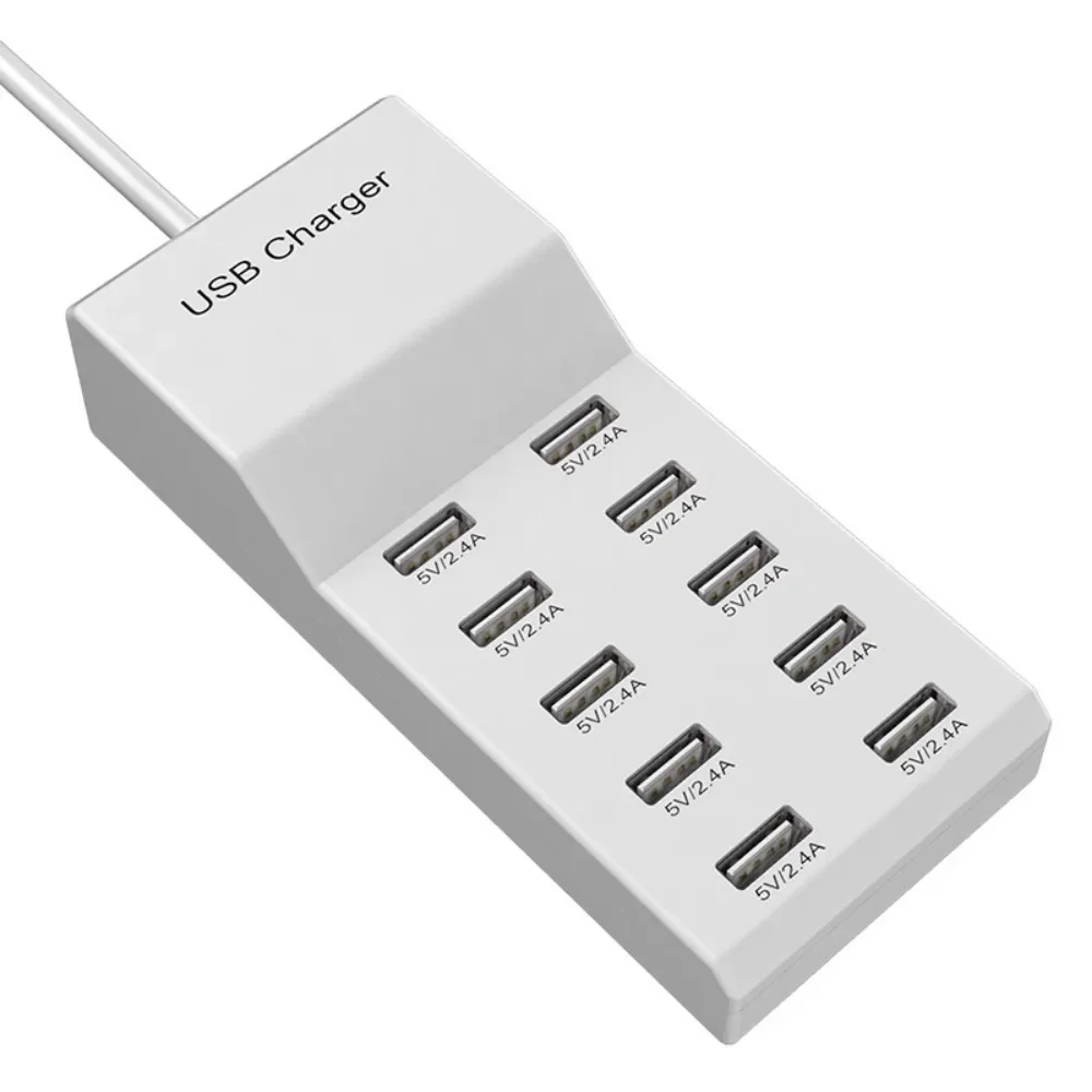 شاحن USB متعدد المنافذ شحن سريع 50 وات شاحن ساعة للهاتف المحمول مناسب لهاتف Apple Huawei