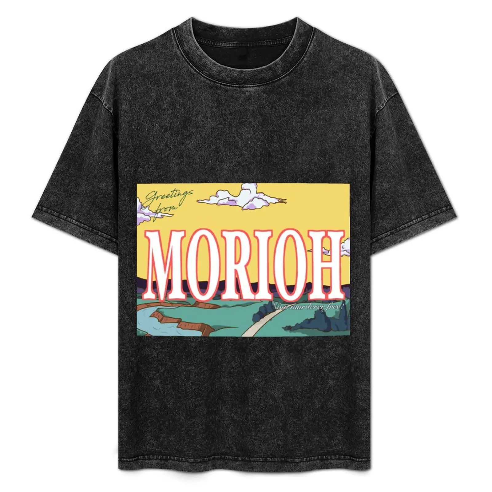 

Greetings from Morioh T-Shirt street wear sublime mens t shirts casual stylish