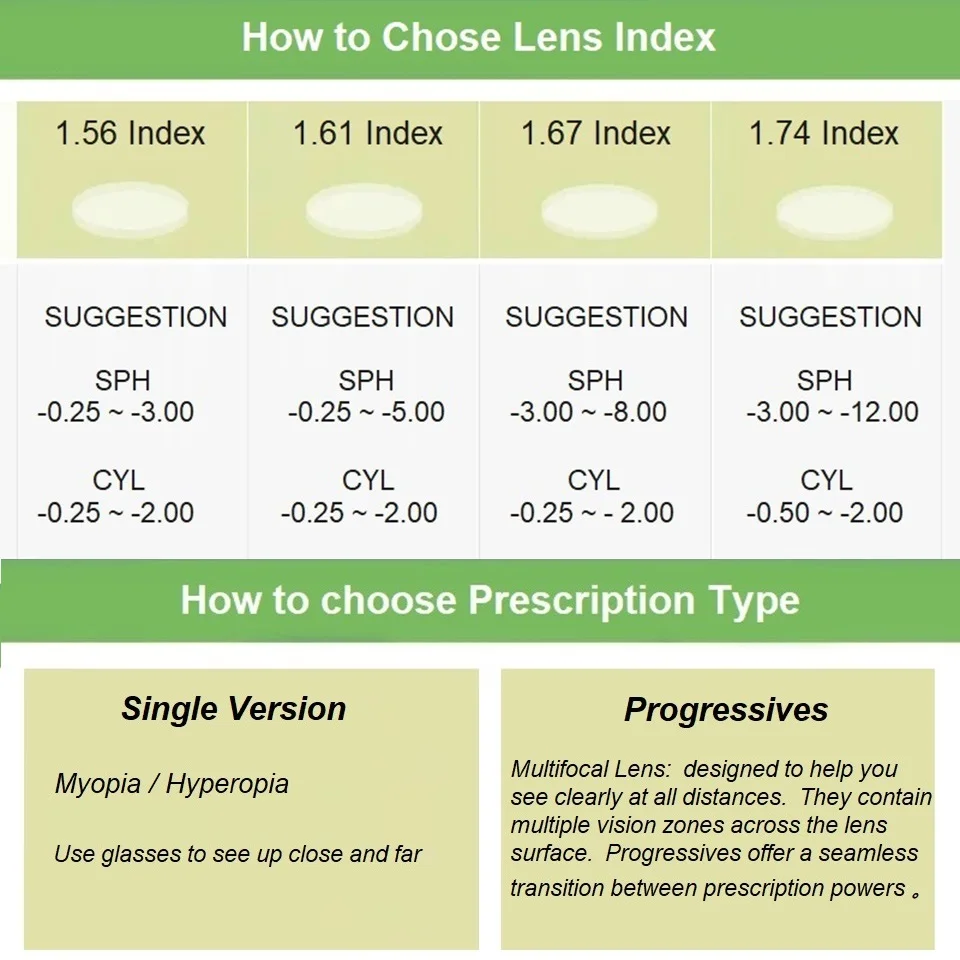 OLLYMURS الاستقطاب وصفة طبية النظارات الشمسية الرجال النساء للرؤية الليلية القيادة النظارات مخصص قصر النظر مد البصر النظارات التقدمية