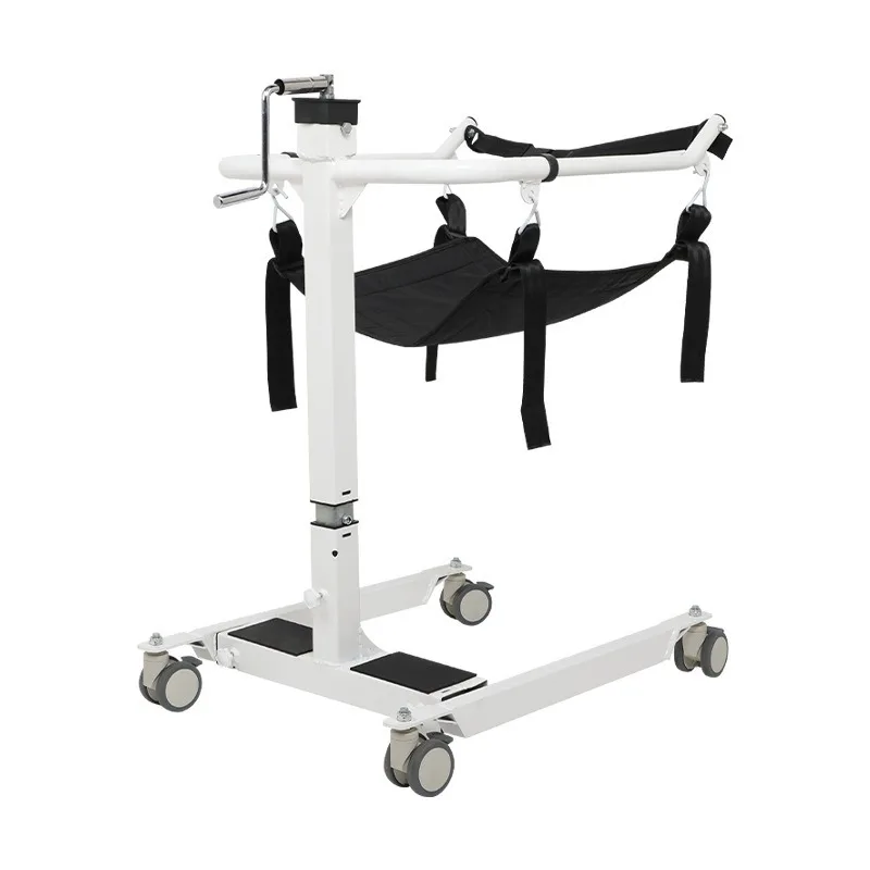 Multifunctional hand crank liftable shifter, household elderly care shifter