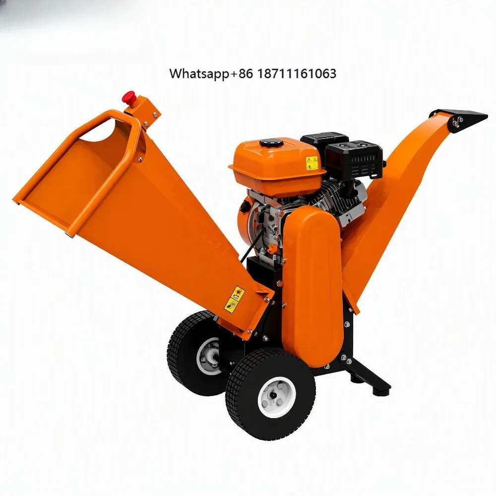 Tractor PTO Wood Chipper 240 RPM 3 Point Hitch 5 Inch Heavy Duty Shredder for Orchard Vineyard Olive Branch Chipping