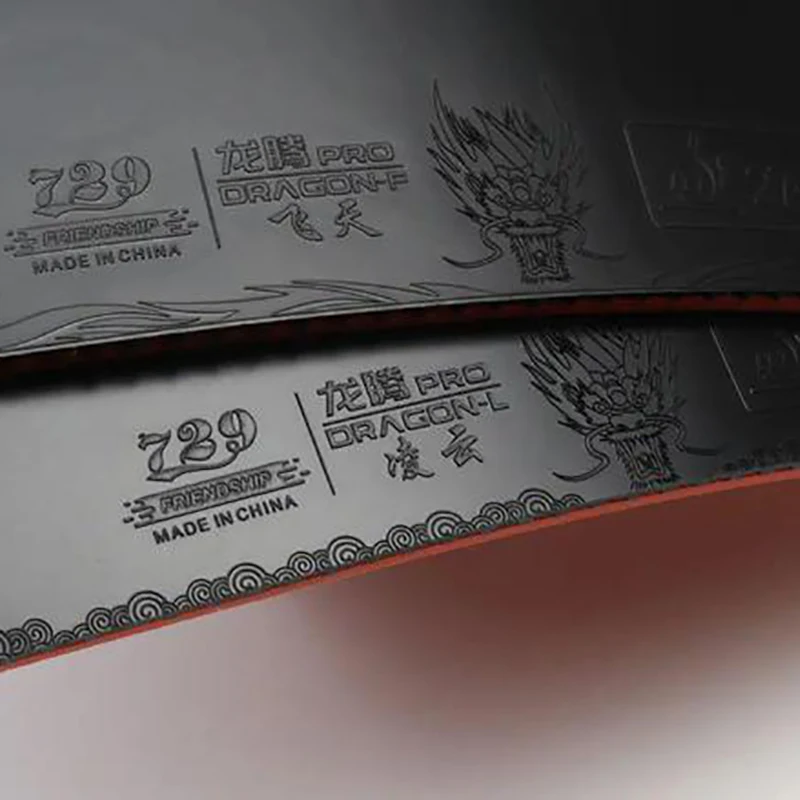 友達729ドラゴンフプロテーブルテニスラバーピンポンでping愛好家40個のボール用pingpong戦闘パドルラケット用