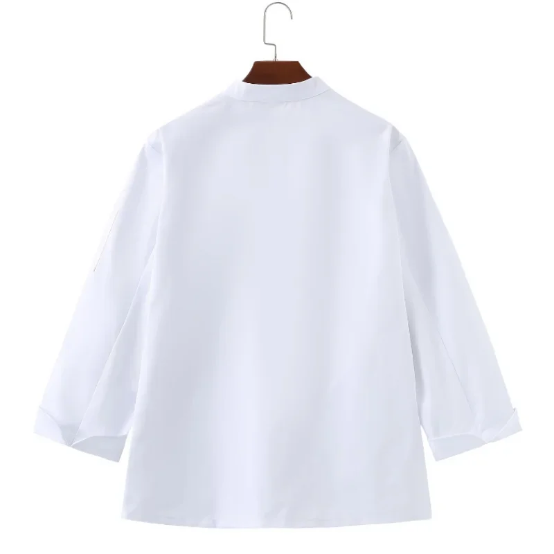 Ropa de trabajo de Chef para hombre, ropa de manga larga para Hotel, restaurante, hornear