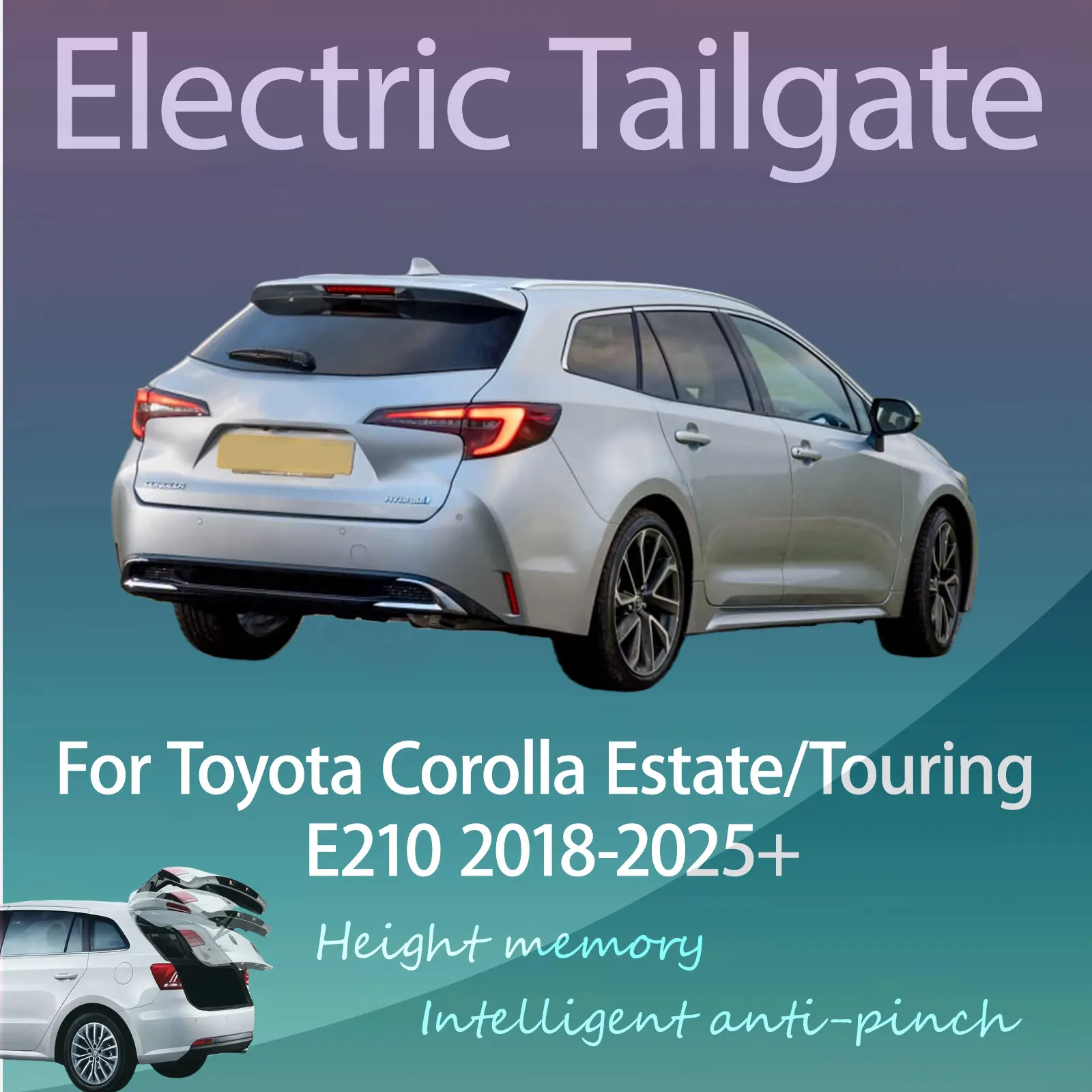 For Toyota Corolla Estate/Touring E210 2018-2025+ Electric Tailgate with Sensor Trunk Anti-pinch Memory Height Smart Control