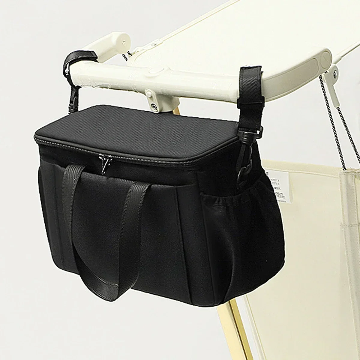 

Baby Stroller Accessories Organizer Diaper Bags Mommy Store Items Bags Outdoor Windproof Large Capacity Waterproof Cloth Handbag