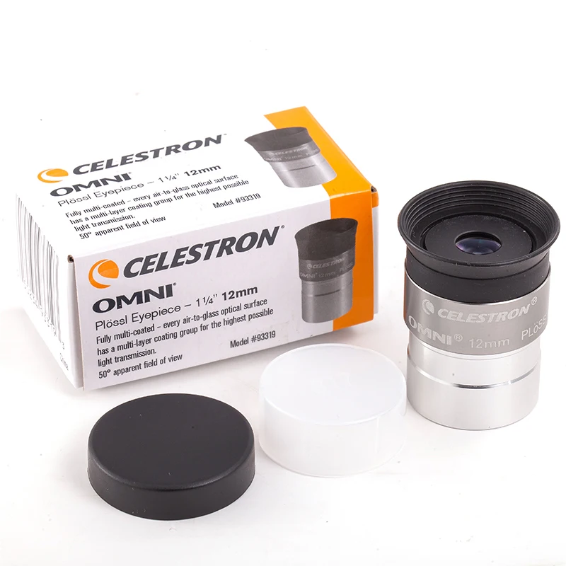 Celestron Omni 4mm 6mm 9mm 12mm 15mm 32mm 40mm en 2x oculair en Barlow-lens Volledig multi-gecoate metalen astronomietelescoop