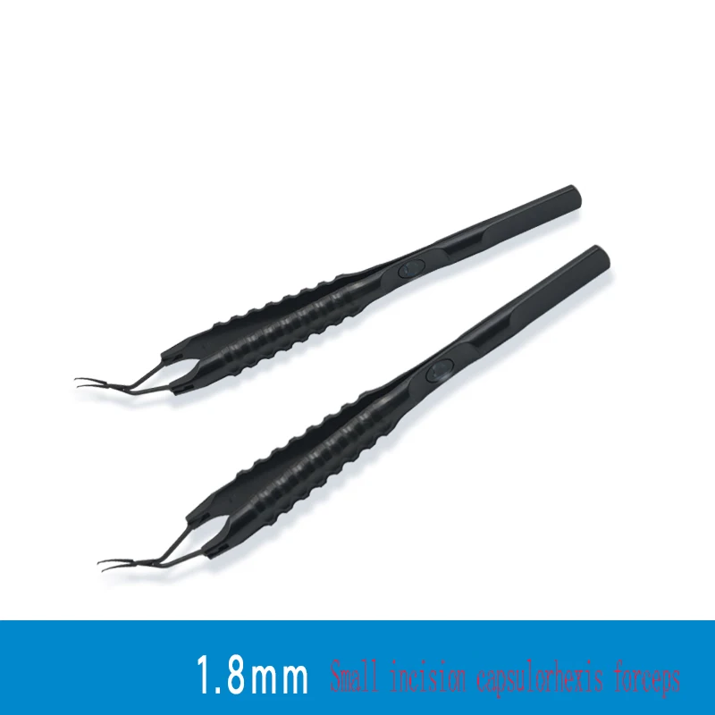 Ophthalmic capsulorhexis คีมไทเทเนียม 1.8 มม.มินิแผล capsulorhexis คีม Ophthalmic เครื่องมือผ่าตัด