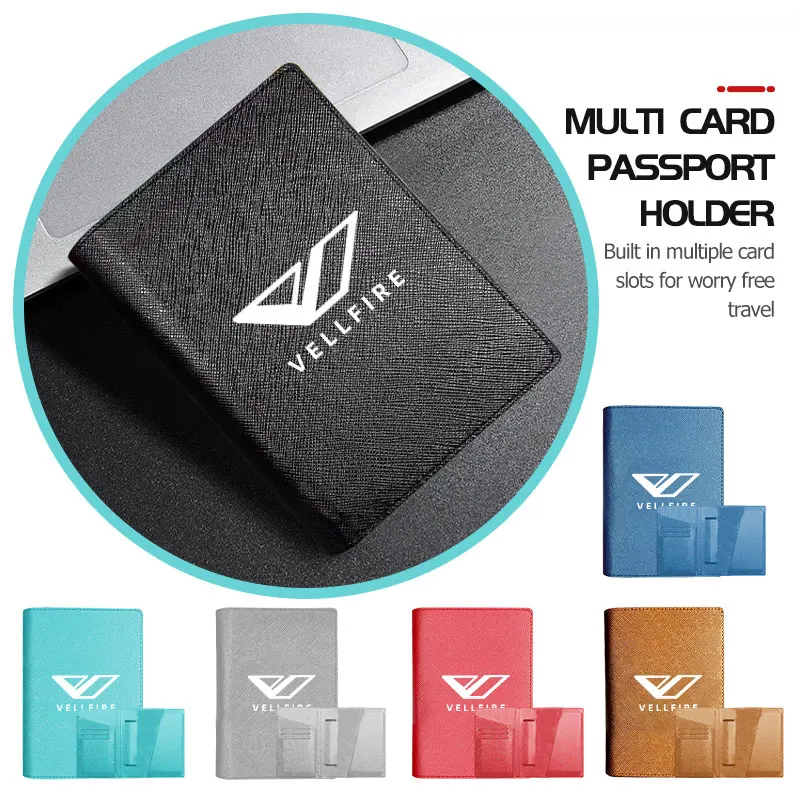 Sac de rangement pour documents de conduite, passeport et cartes pour Toyota Vellfire, Alphard, FJ, Harrier, Wish, Sienna, Venza