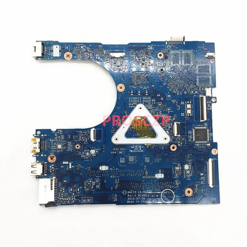 CN-0FV59D 0FV59D FV59D Laptop Motherboard For DELL 5559 5759 5459 With SR2EY I5-6200U CPU AAL15 LA-D071P 100% Fully Tested Good