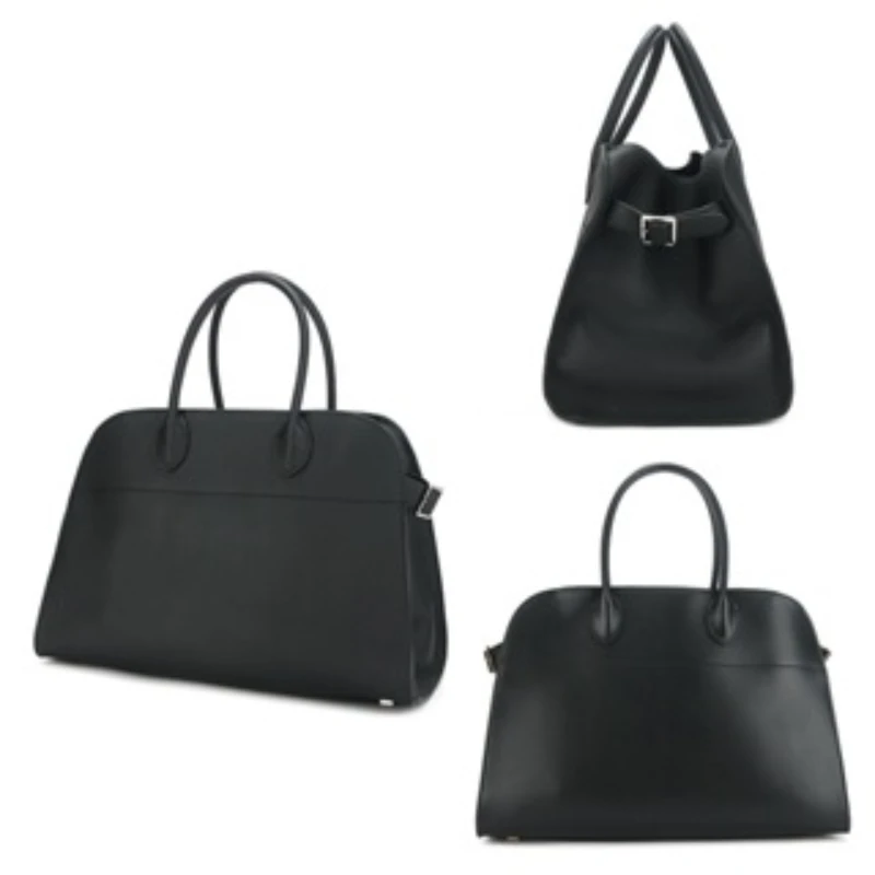 Tote bag M15 high quality leather tote cowhide Black lychee pattern handbag