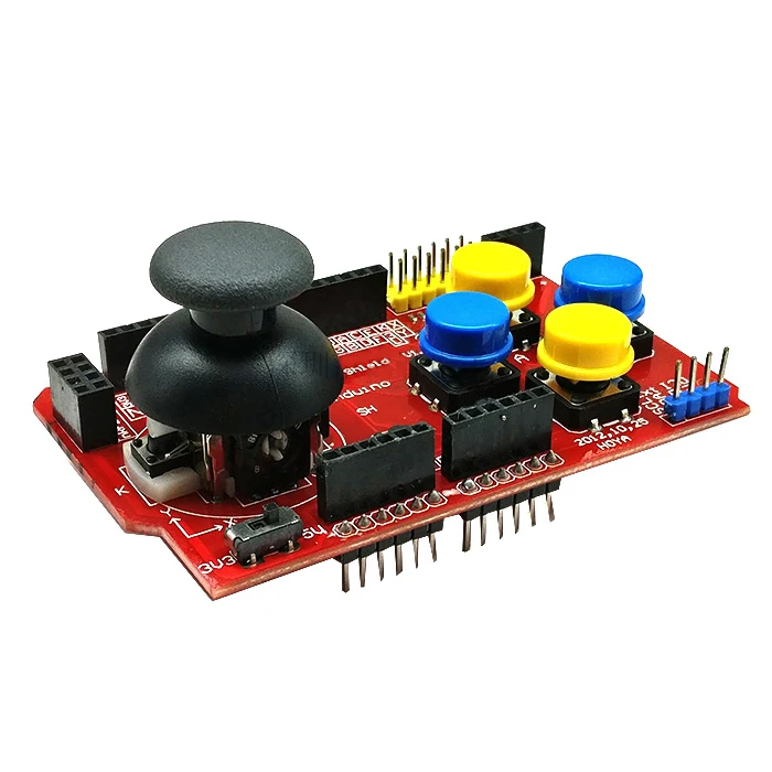 Joystick Shield for Arduino Expansion Board Analog Keyboard and Mouse Function