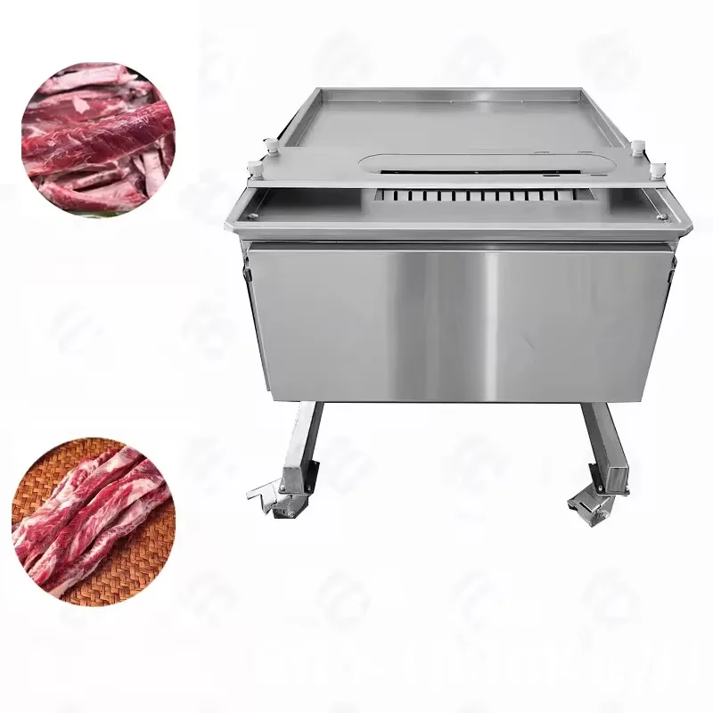 2025Commercial Electric Meat Cutting  Machine For Beef Steak Ribs Pork Frozen Fish New Condition