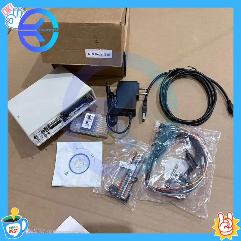 New 0AM DQ200 Programmer Plus Read Write Power Box 1.95 / 1.21 ECU Suit For AUDI Gear DQ250 VL381 VL300 DQ500 DL501 Tool