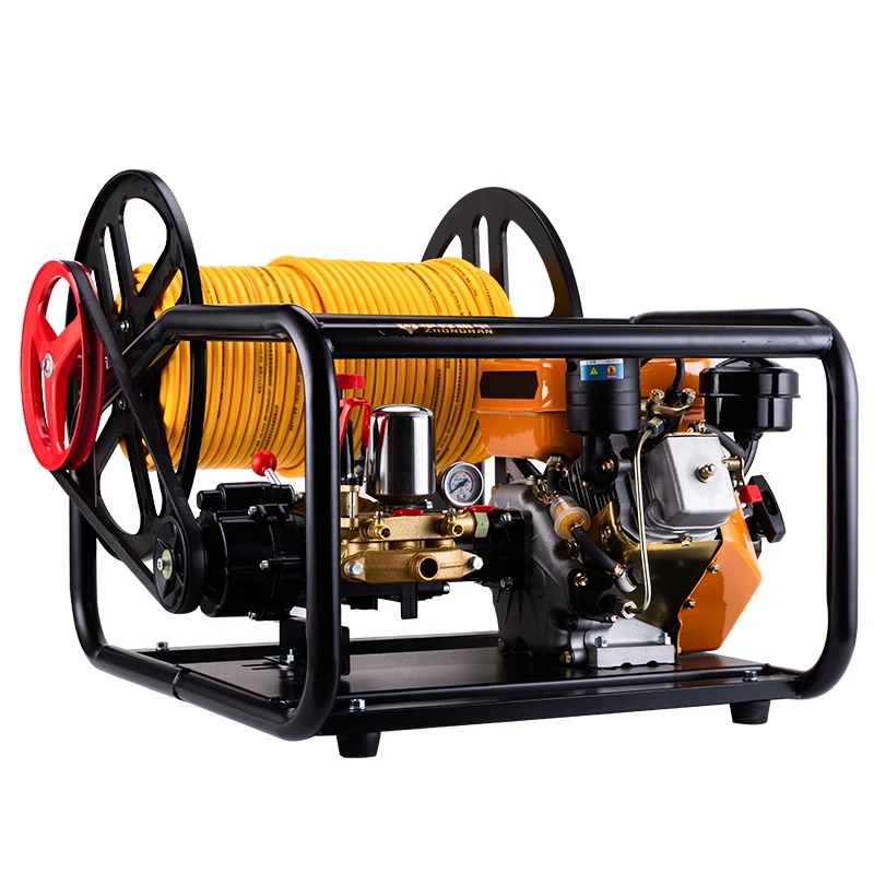 بخاخ البستان، بخاخ زراعي عالي الضغط، بخاخ المبيدات مع بكرة أوتوماتيكية وخرطوم #6