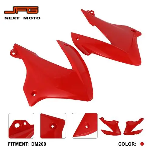 

Motorcycle Front Side Frame Panels Inter Cover Panel For Italika DM200 Plastic Motocross Accessories Motor Dirt Pit Bike Parts