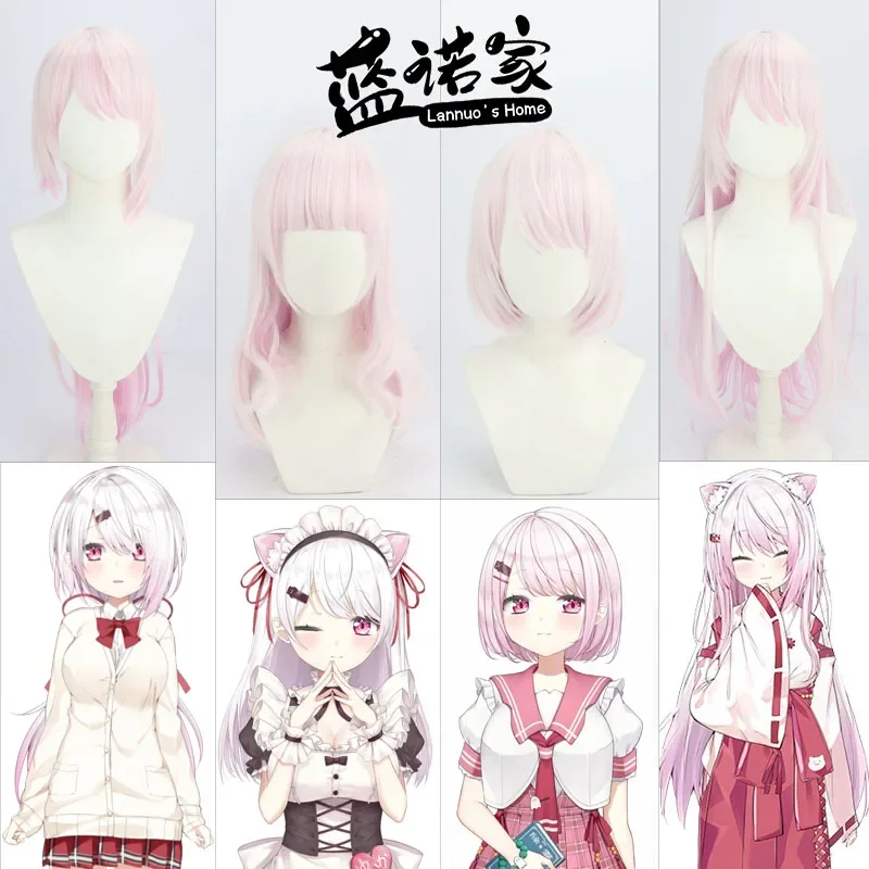 

Парик для косплея Nijisanji VTuber Shiina Yuika, синтетический парик для ролевых игр в стиле аниме, реквизит для костюма на вечеринку